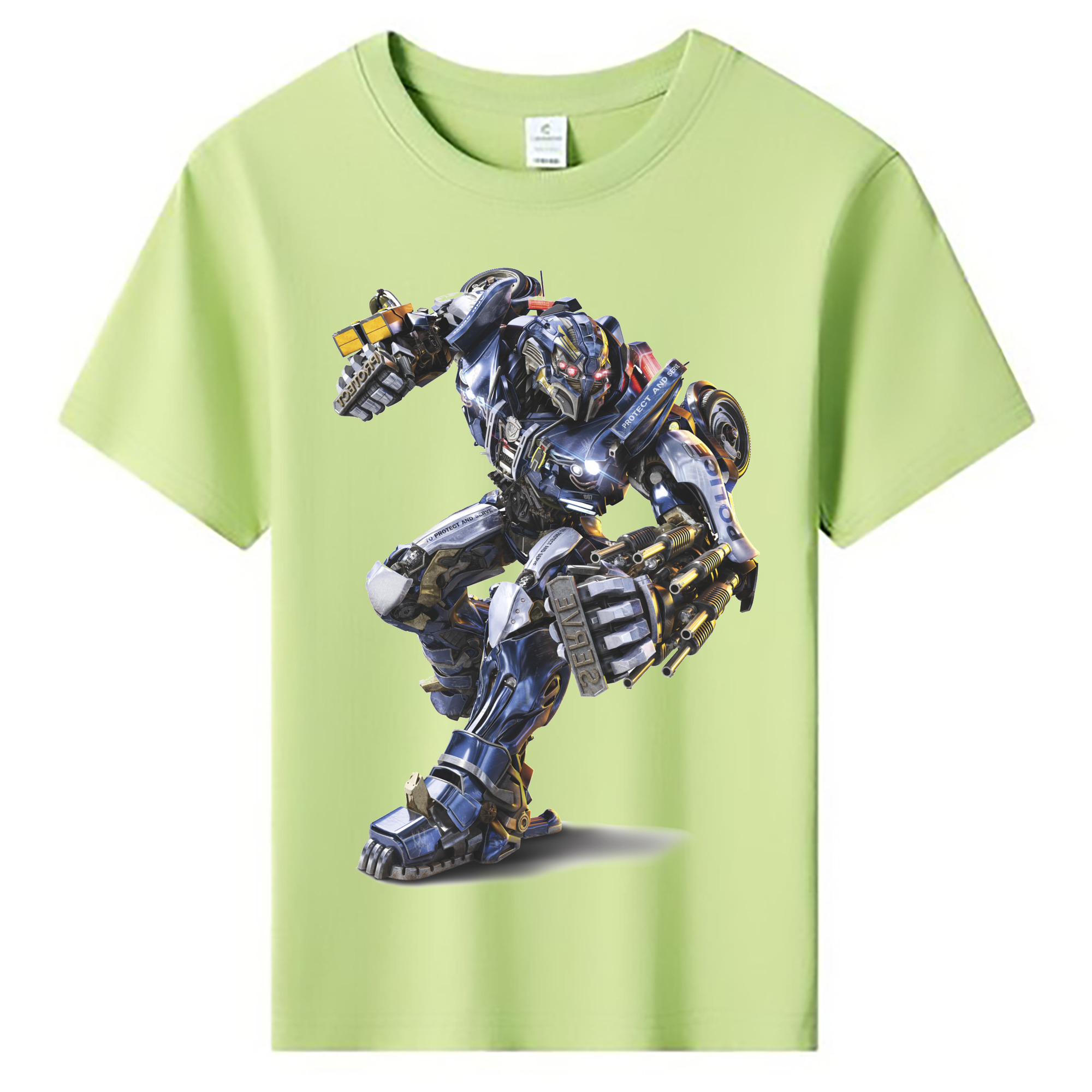 （画像用）  綿100％キッズTシャツ（フロントプリント）